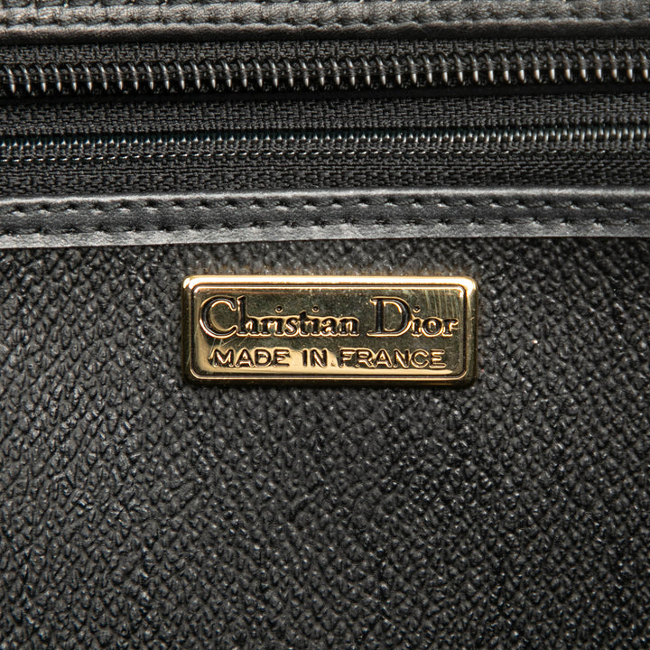 Dior Honeycomb Coated Toile Cabas Noir – GABY PARIS Authentique