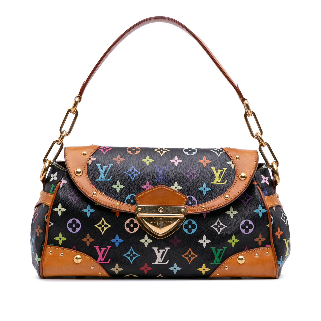 Monogram Multicolore Beverly MM Black - Gaby Paris