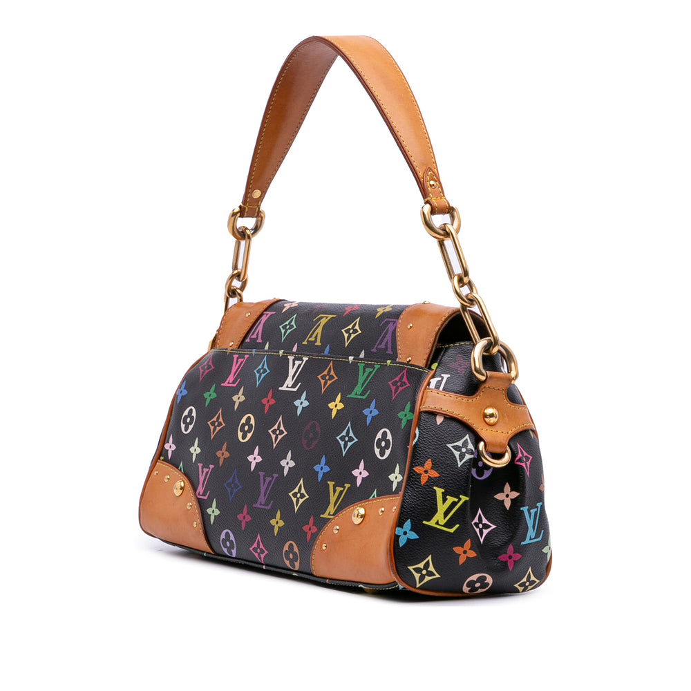 Monogram Multicolore Beverly MM Black - Gaby Paris