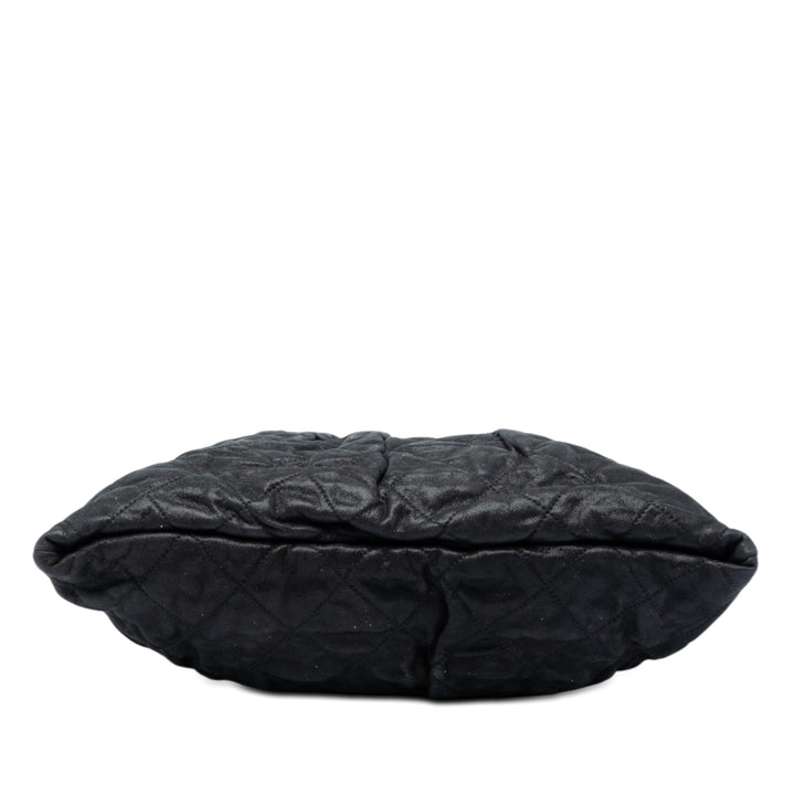 Chanel Matelassé Iridescent Cuir de veau Chic Quilt Frame Sac