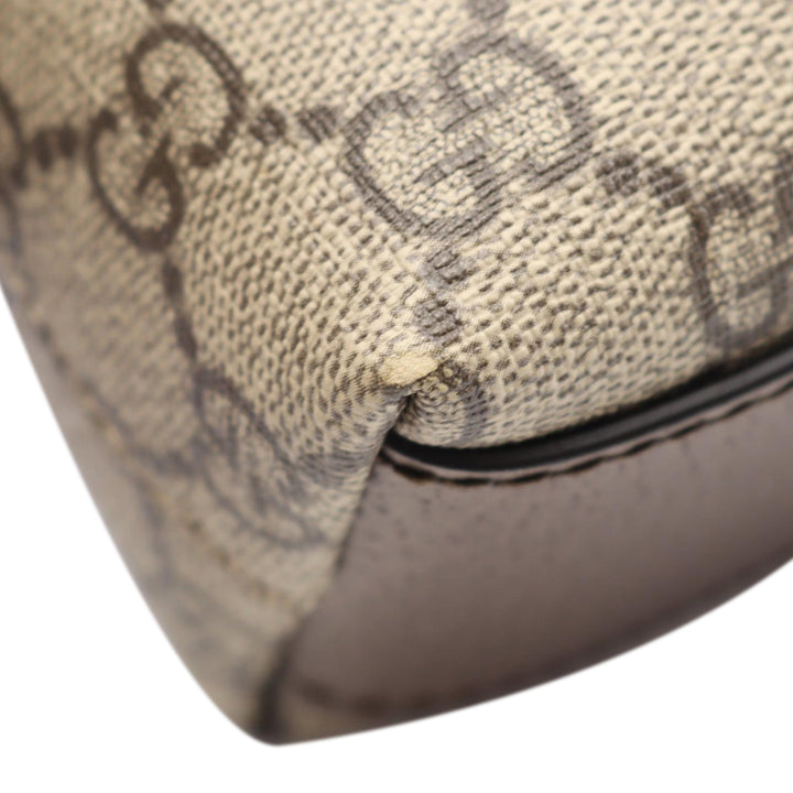 Small GG Supreme Ophidia Dome Crossbody Brown - Gaby Paris