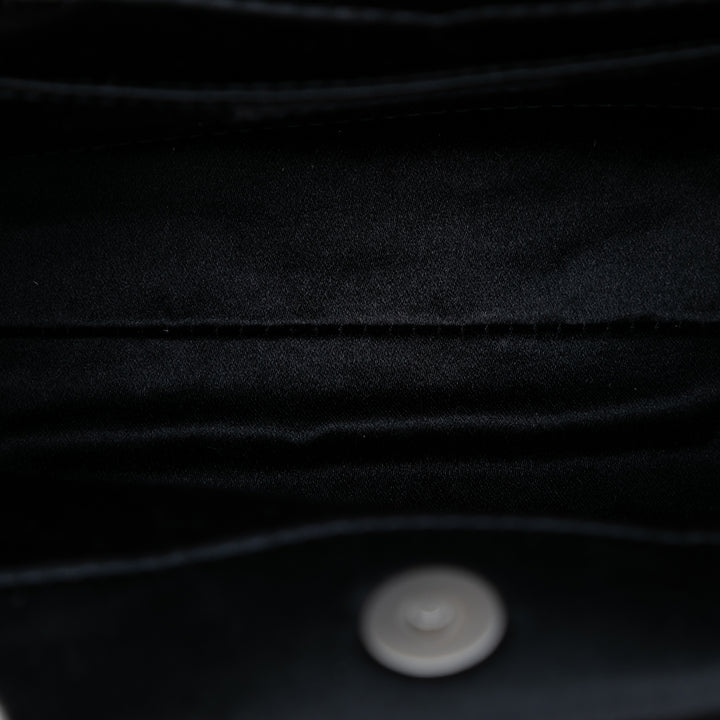 Chanel Satin Camellia Evening Sac