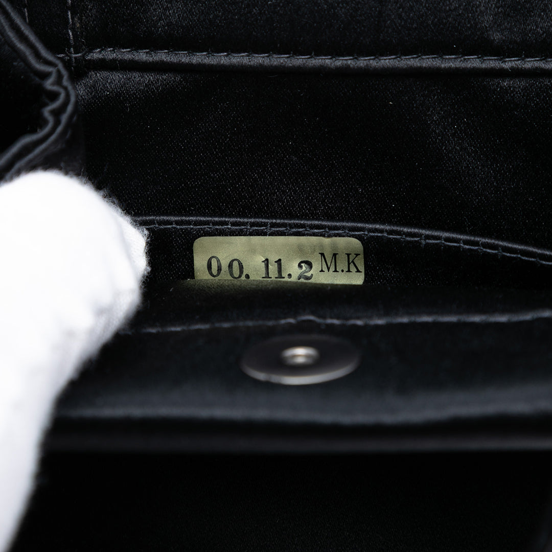 Chanel Satin Camellia Evening Sac