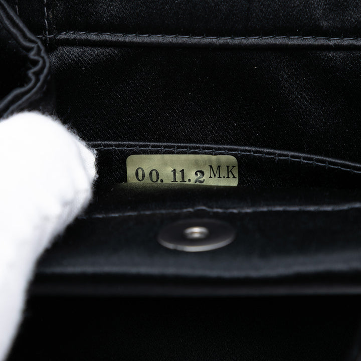 Chanel Satin Camellia Evening Sac