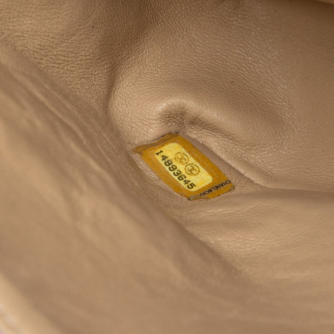 Chanel Medium Classic Tweed Sequinss Double rabat