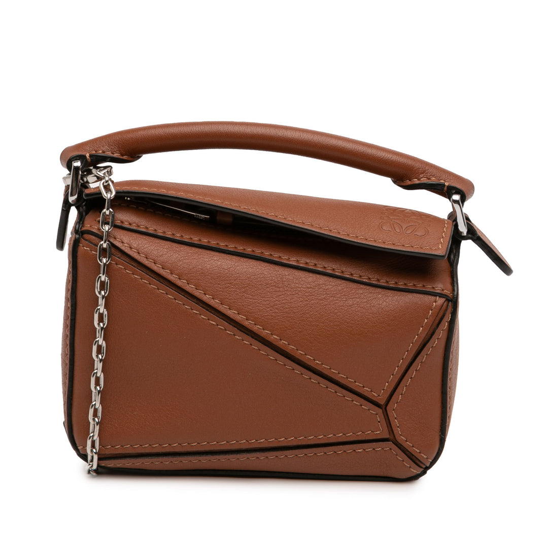 LOEWE Nano Cuir de veau Puzzle Sac