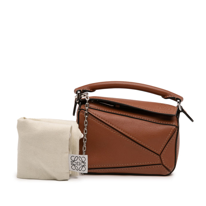 LOEWE Nano Cuir de veau Puzzle Sac