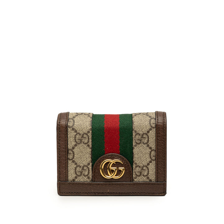Gucci Web Ophidia Portefeuille Petit Toile GG Supreme