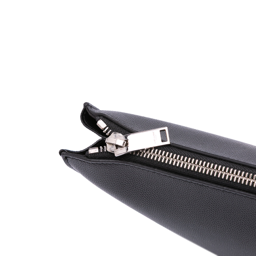 Grain De Poudre Zipped Tablet Holder Black - Gaby Paris