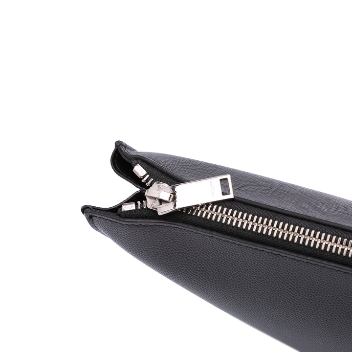 Grain De Poudre Zipped Tablet Holder Black - Gaby Paris