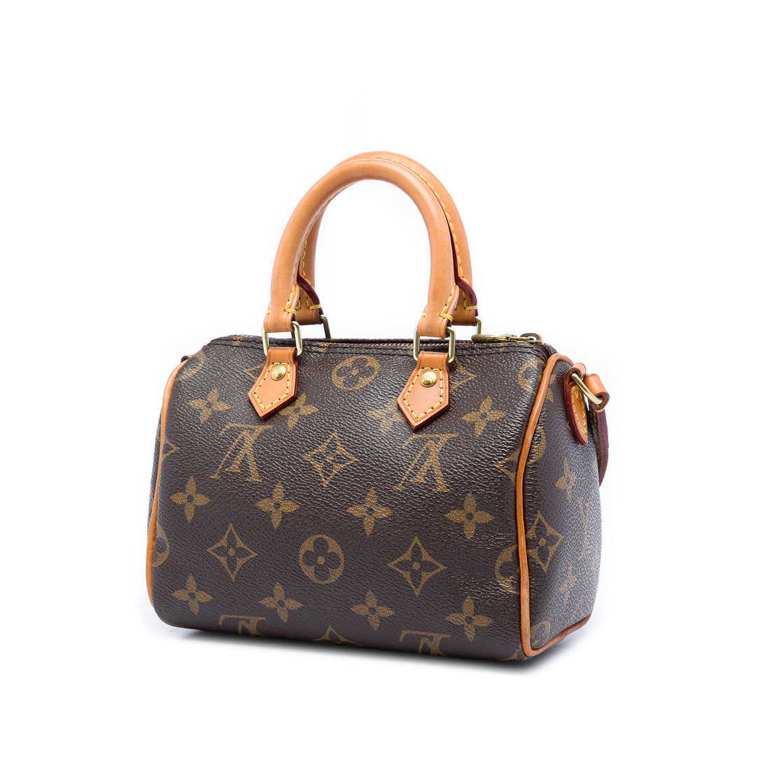 Louis Vuitton Monogram Nano Speedy Bandouliere