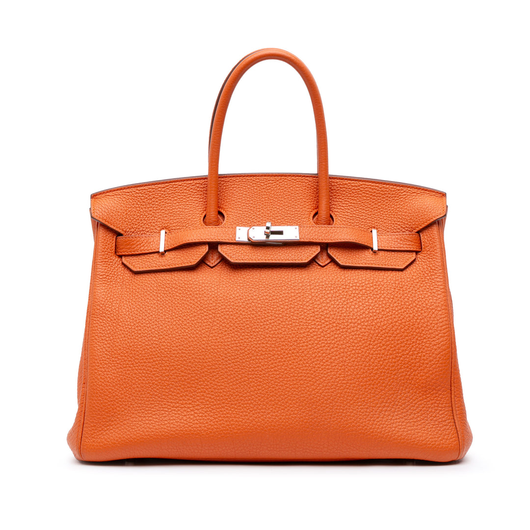 Togo Birkin Retourne 35 Orange - Gaby Paris