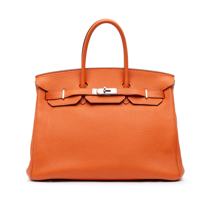 Togo Birkin Retourne 35 Orange - Gaby Paris