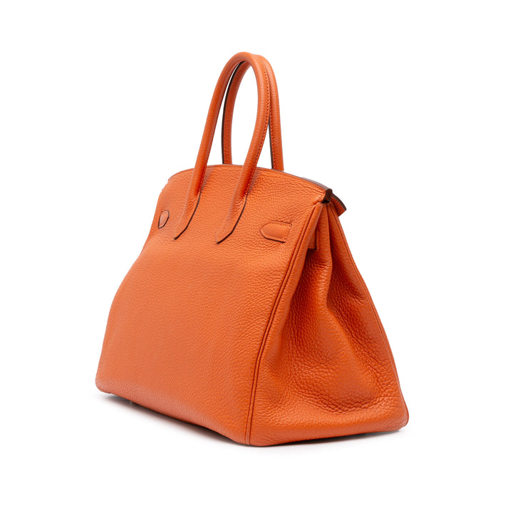 Togo Birkin Retourne 35 Orange - Gaby Paris