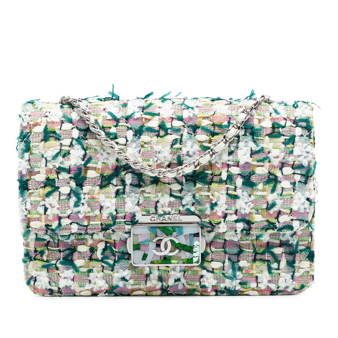 Chanel Mini Matelassé Tweed Beauty Lock à rabat – GABY PARIS Authentique