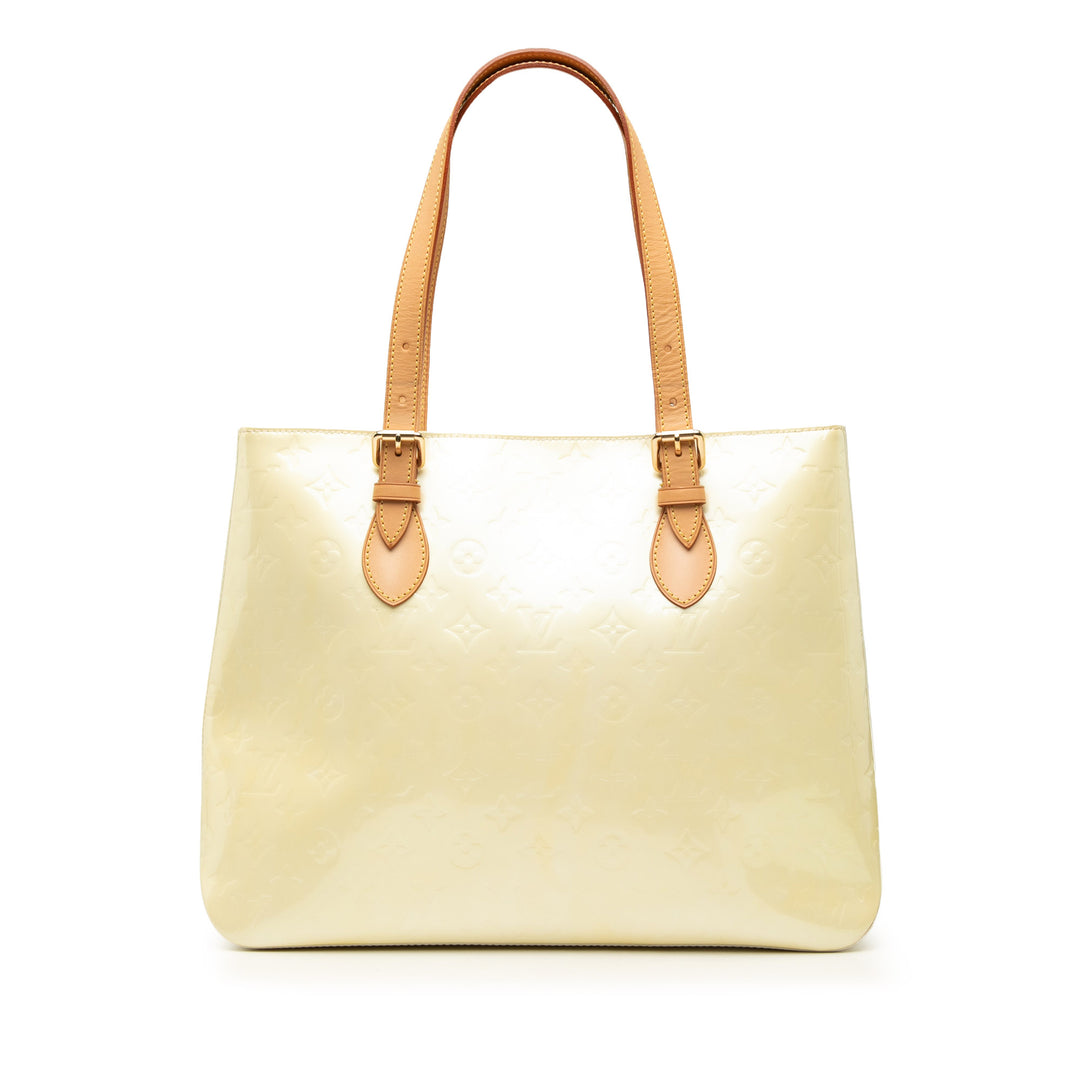 Louis Vuitton Brentwood Cuir verni Monogram Jaune