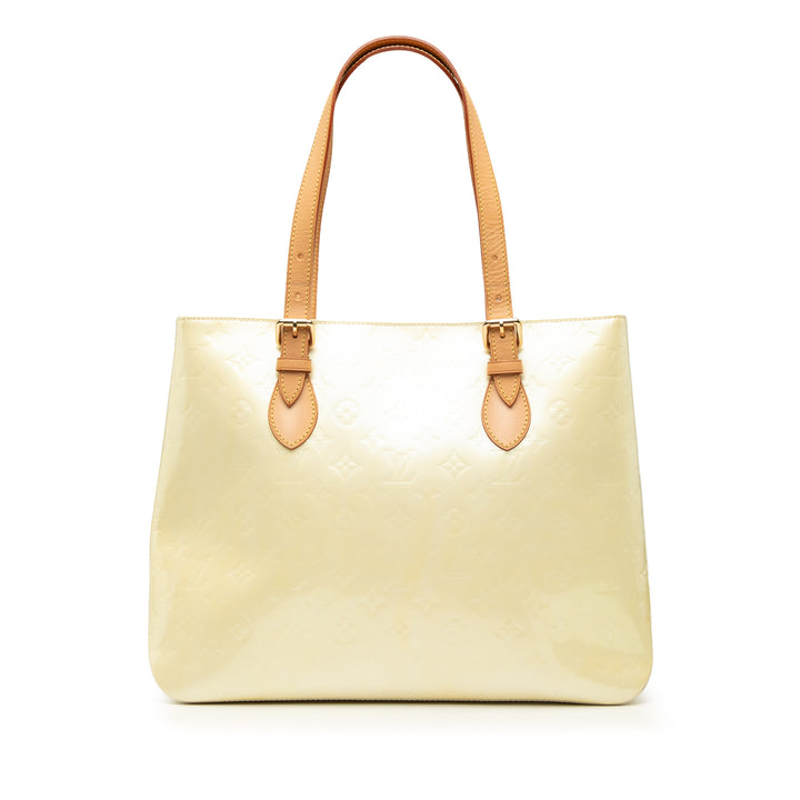 Louis Vuitton Brentwood Cuir verni Monogram Jaune