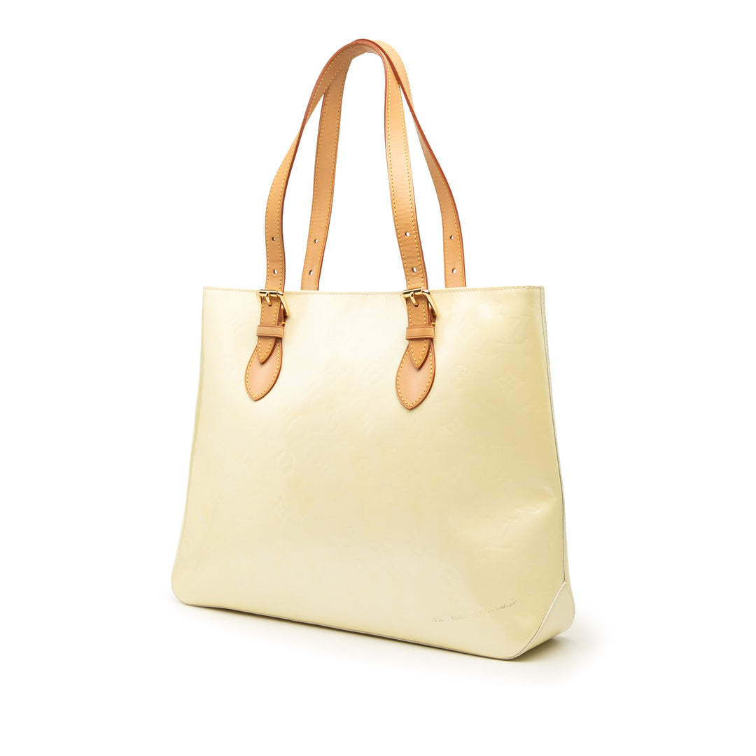 Louis Vuitton Brentwood Cuir verni Monogram Jaune