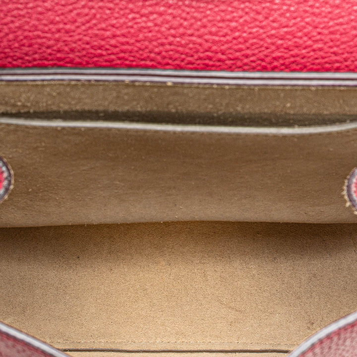 Small Leather Drew Crossbody Pink - Gaby Paris