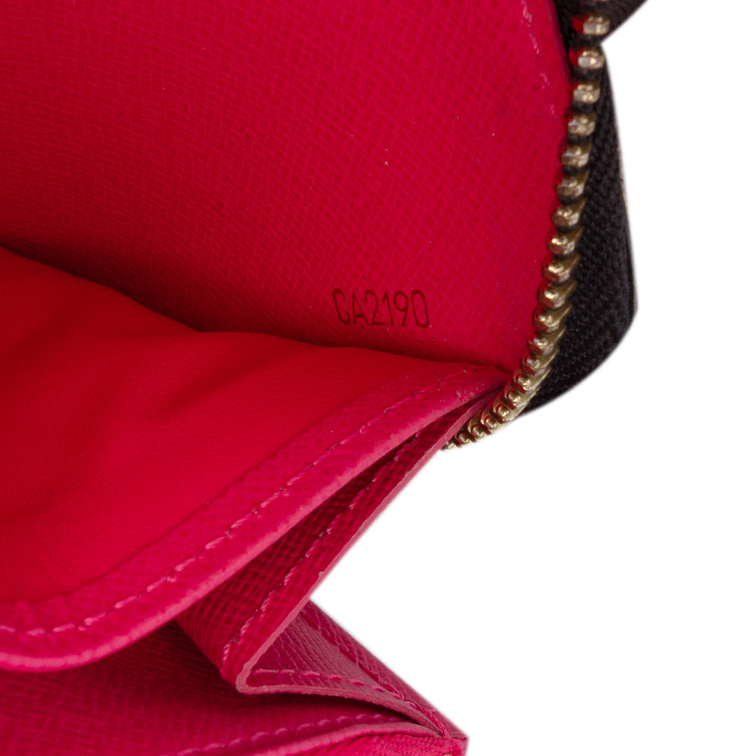 Monogram Multicolore Zippy Wallet Black - Gaby Paris