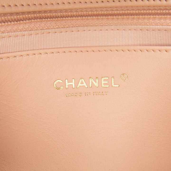 Chanel Matelassé Cuir d’agneau Fancy Jewel Simple rabat