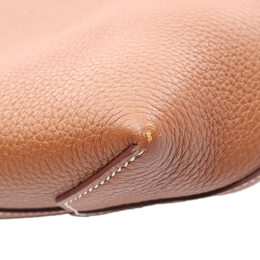Hermès Cabas Cabasellier 31 Clémence Marron – vue 12 – GABY PARIS