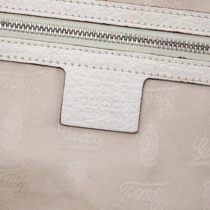 GG Bamboo Bar Cabas Moyen Beige