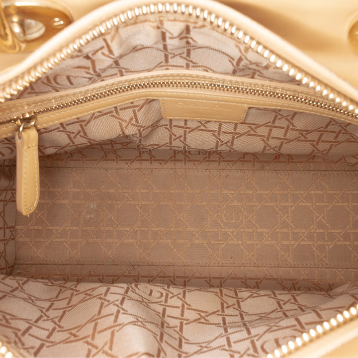 Dior Lady Dior Cannage Grand Marron – vue 4 – GABY PARIS