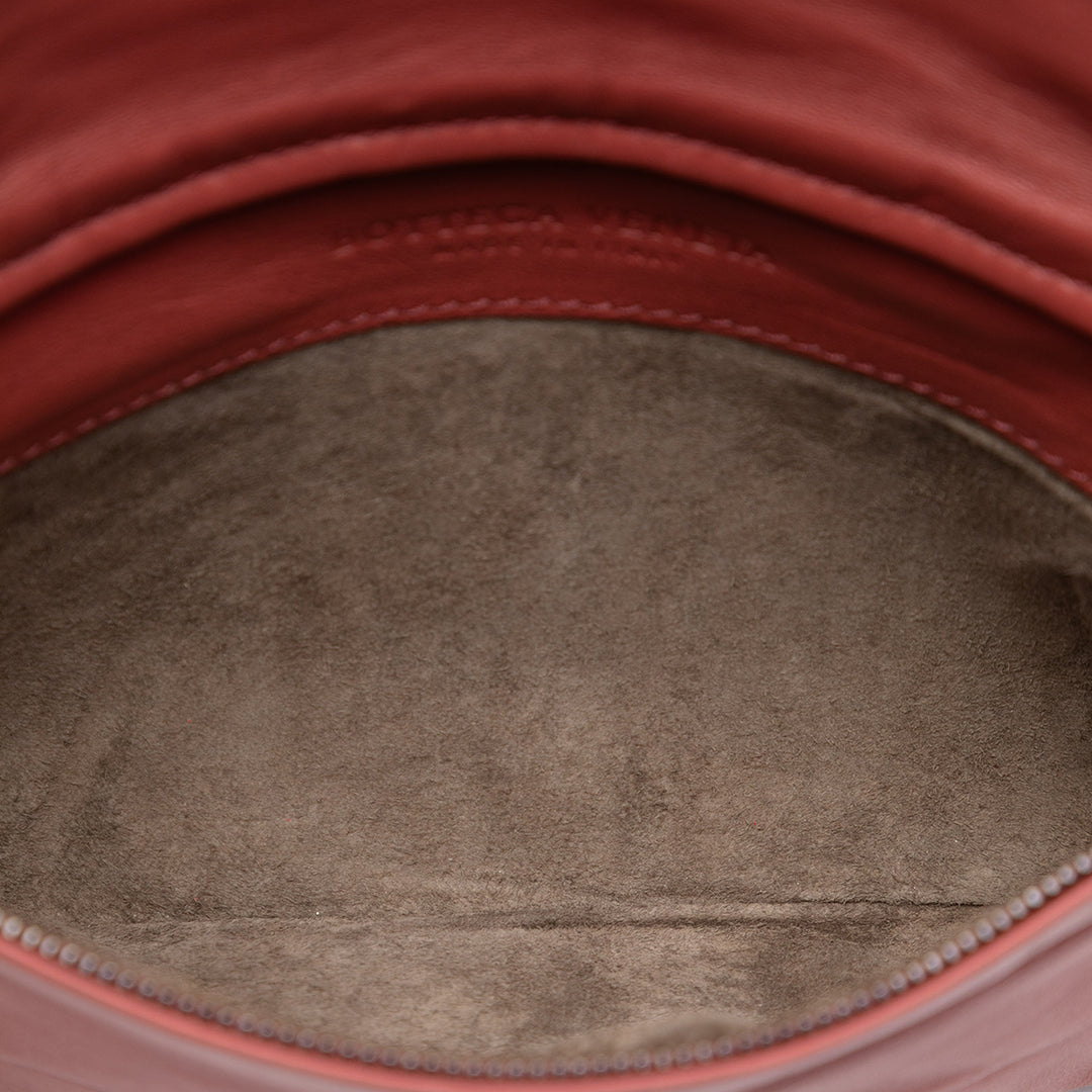 Bottega Veneta Intrecciato Turn Lock Pochette Cuir nappa
