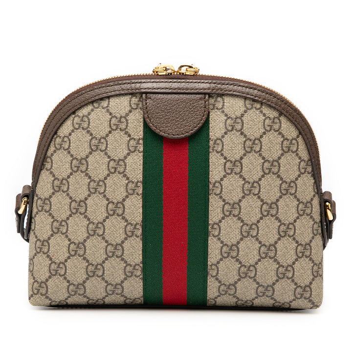 Gucci Small GG Supreme Ophidia Dome Sac porté croisé
