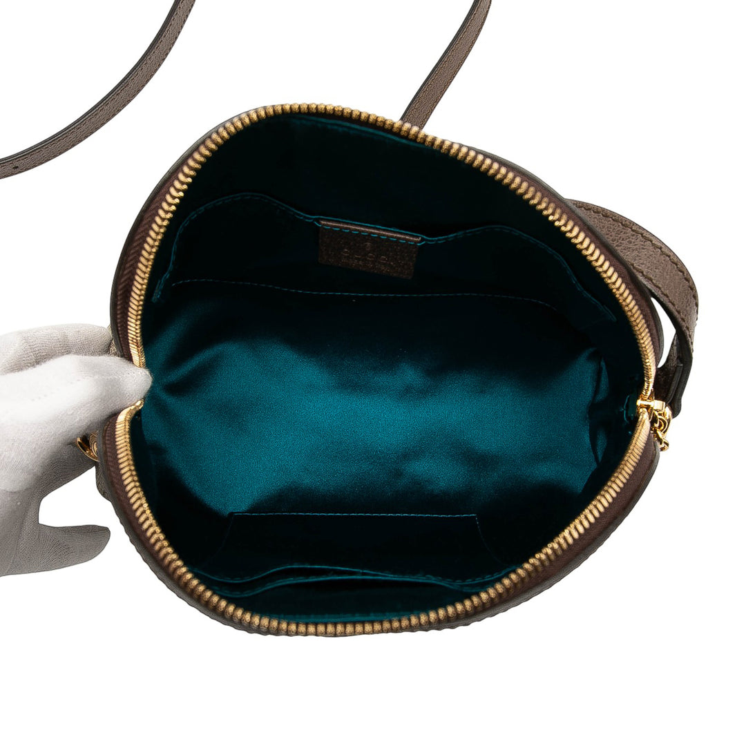Gucci Small GG Supreme Ophidia Dome Sac porté croisé