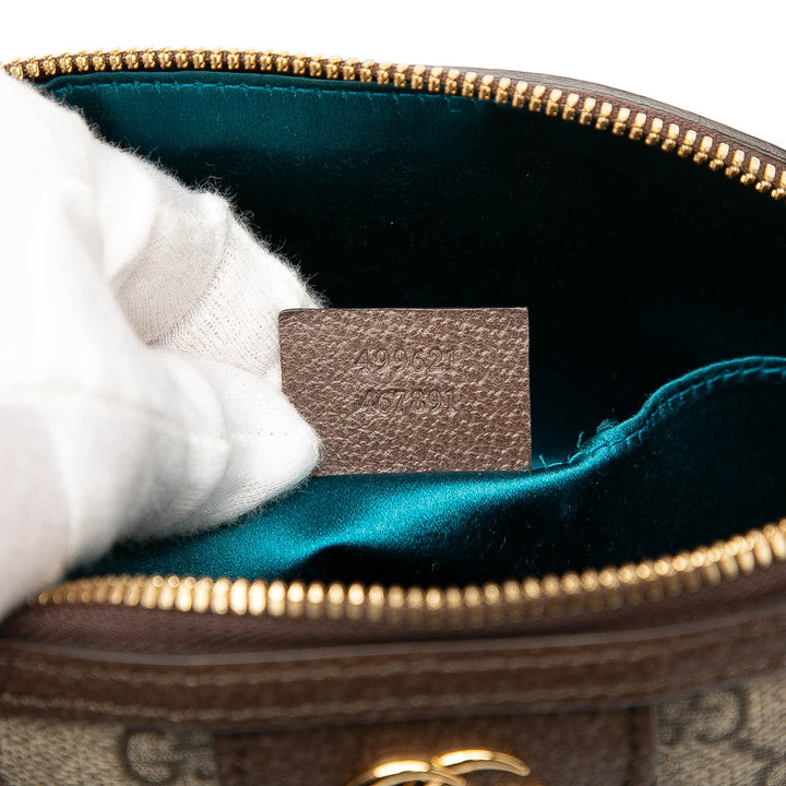 Gucci Small GG Supreme Ophidia Dome Sac porté croisé