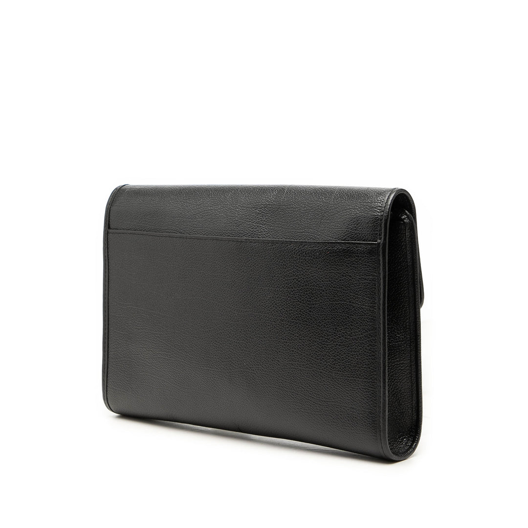 Saint Laurent Grain de Poudre Envelope Pochette