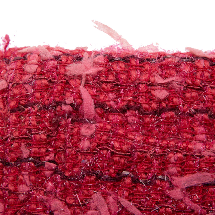 CC Tweed Wallet On Chain Pink - Gaby Paris