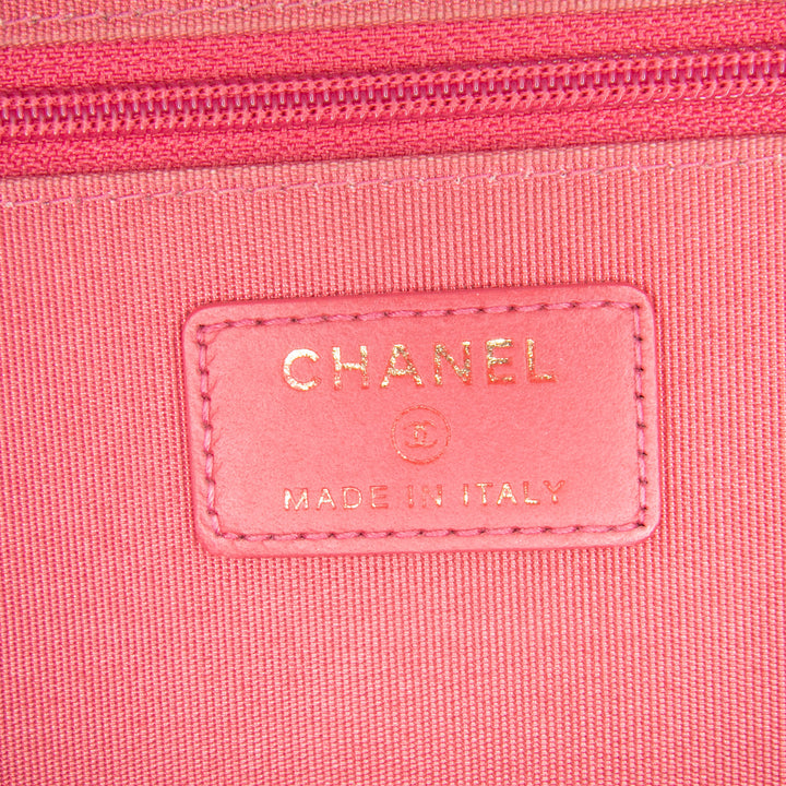 CC Tweed Wallet On Chain Pink - Gaby Paris