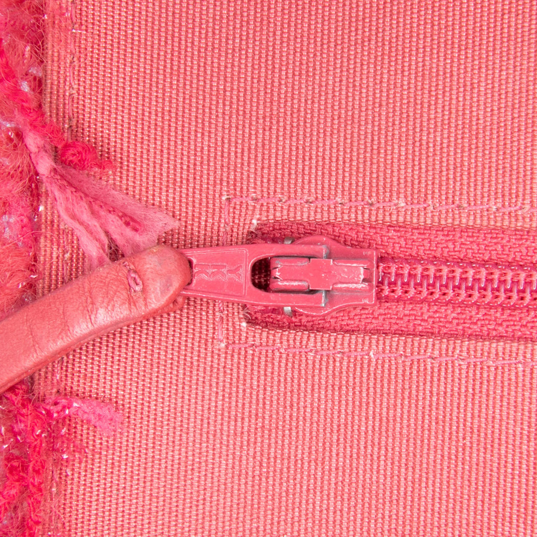 CC Tweed Wallet On Chain Pink - Gaby Paris