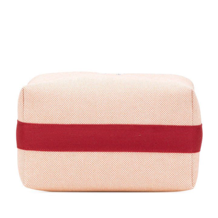 Large Canvas Bride A Brac Cabriole Case Orange - Gaby Paris