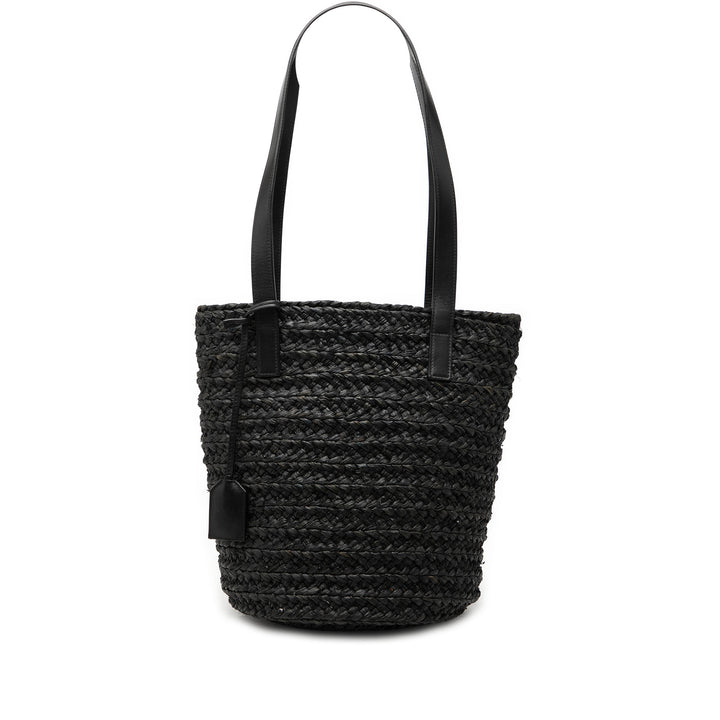 Saint Laurent Small Raffia Panier Cabas
