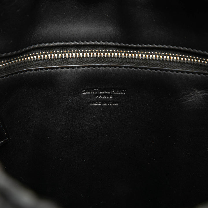 Saint Laurent Small Raffia Panier Cabas
