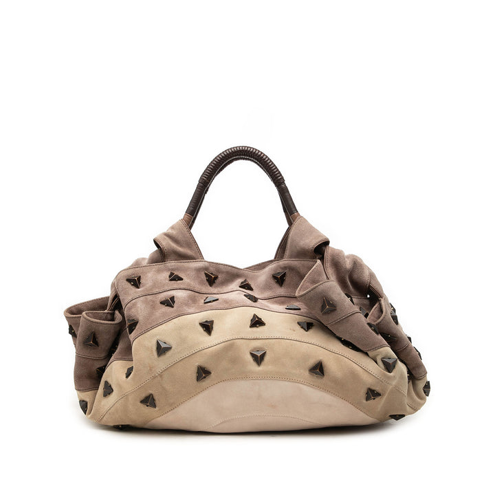 LOEWE clouté Aire Sac Marron – vue principale – GABY PARIS