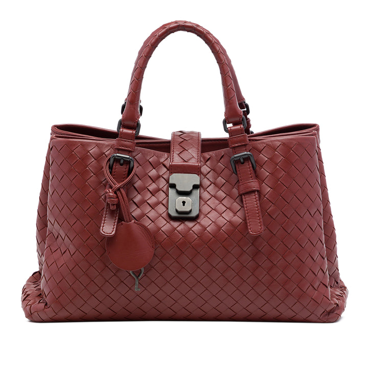 Bottega Veneta Small Nappa Intrecciato Roma Sac