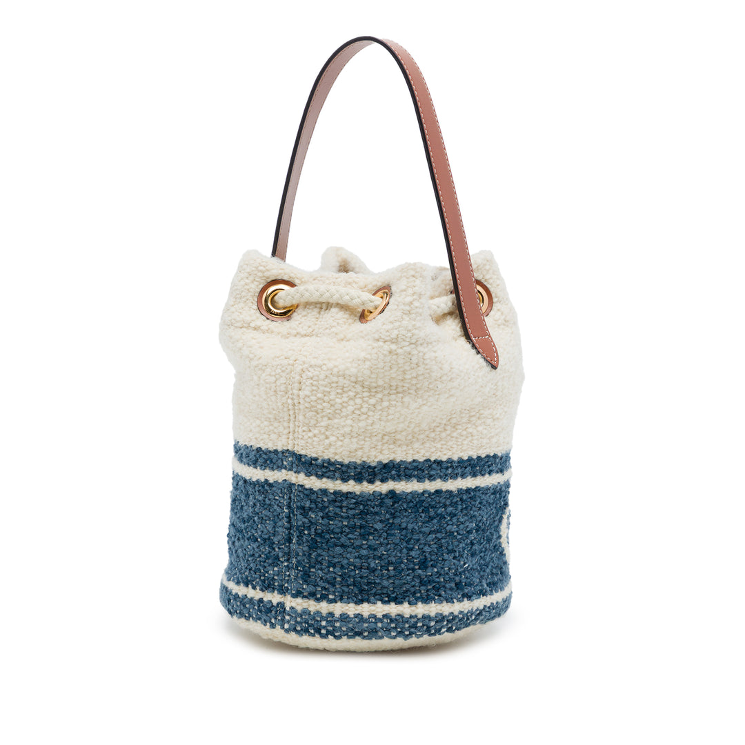 Celine Sac seau Plein Soleil à cordon seau Teen Bleu – vue 2 – GABY PARIS