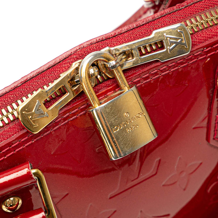 Monogram Vernis Alma BB Red - Gaby Paris