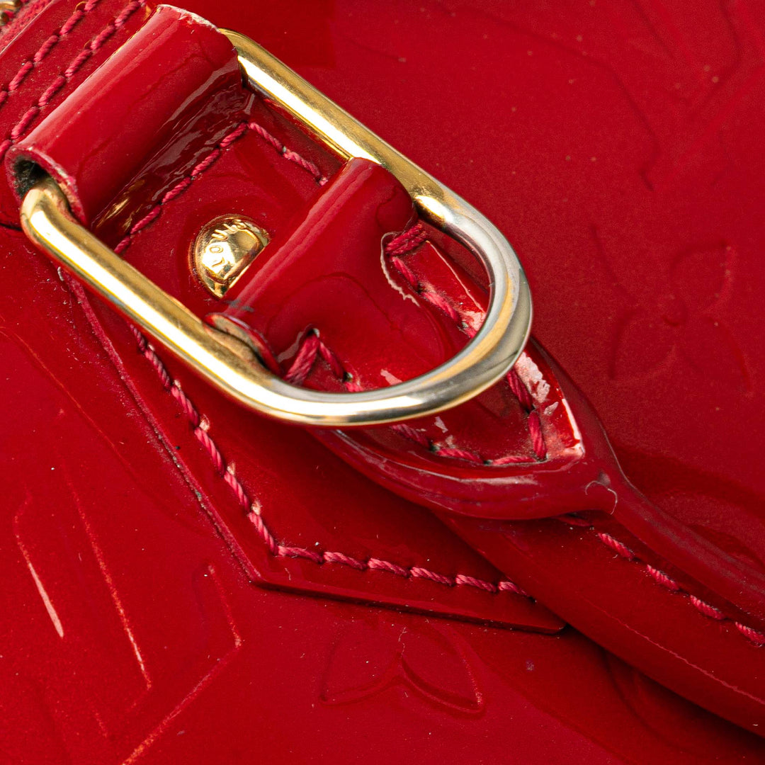 Monogram Vernis Alma BB Red - Gaby Paris