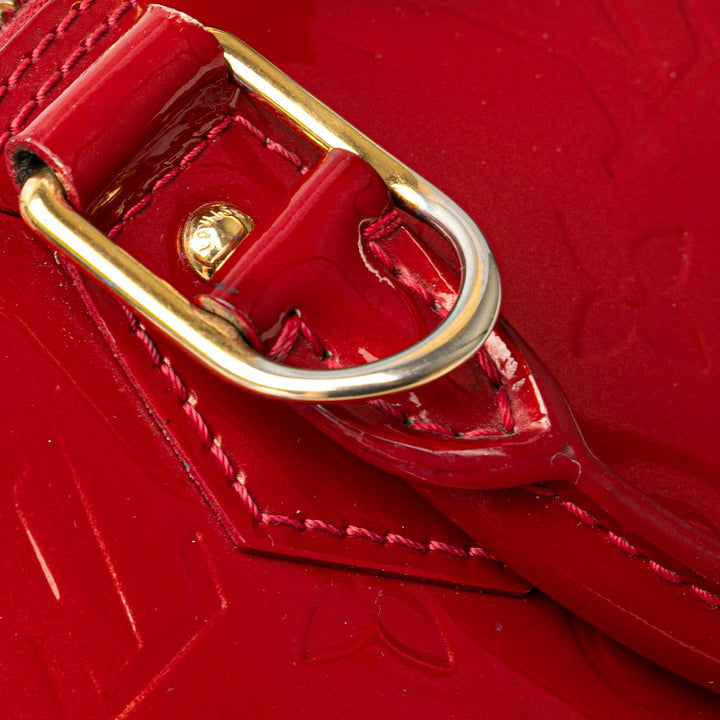 Monogram Vernis Alma BB Red - Gaby Paris