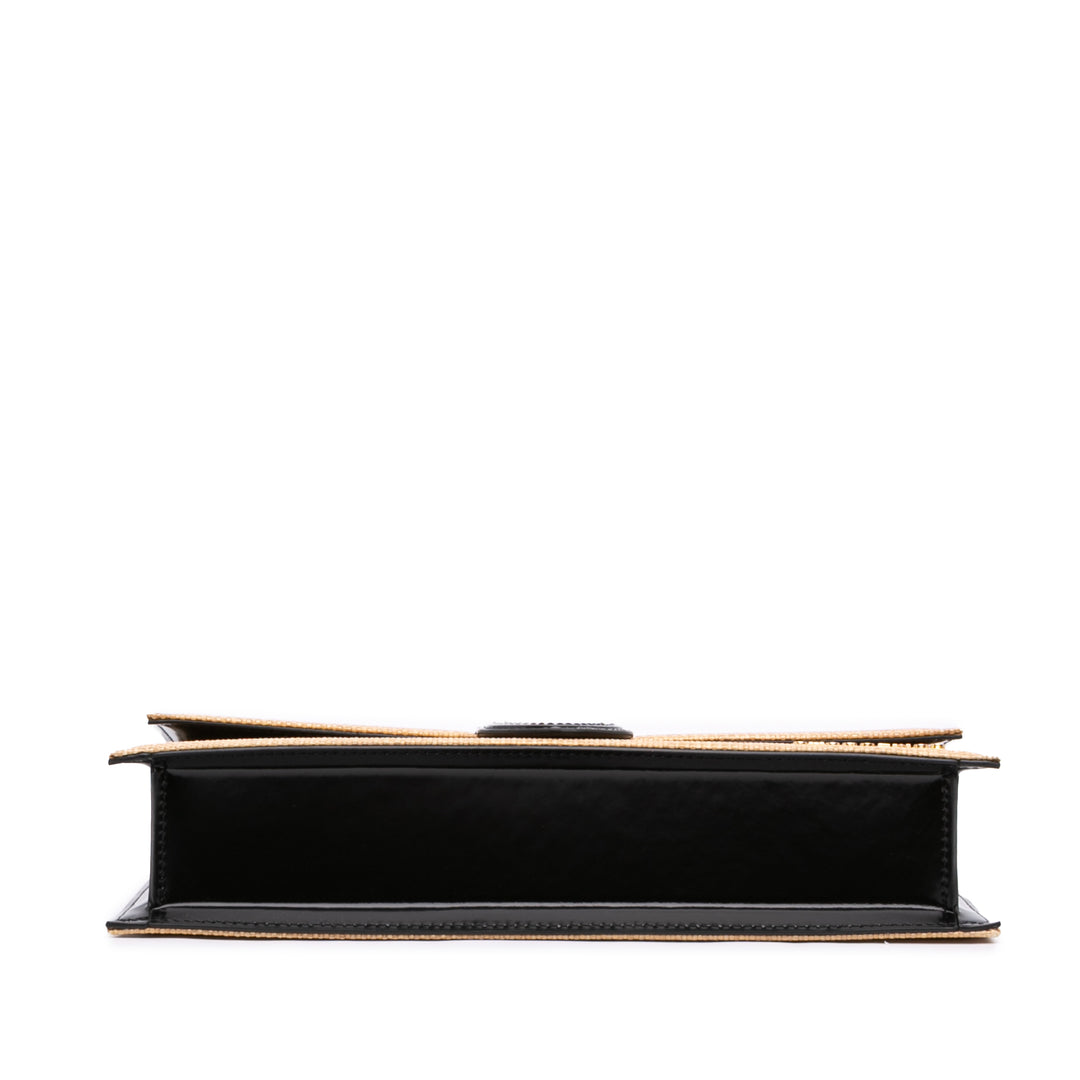Jacquemus Raffia Le Bambino Long Sac bandoulière