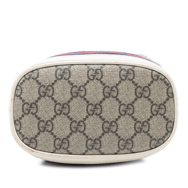 Gucci Mini GG Supreme Web Ophidia Bucket Sac