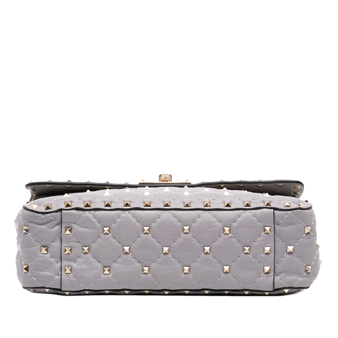 Valentino Rockstud Spike Sac Moyen Cuir nappa