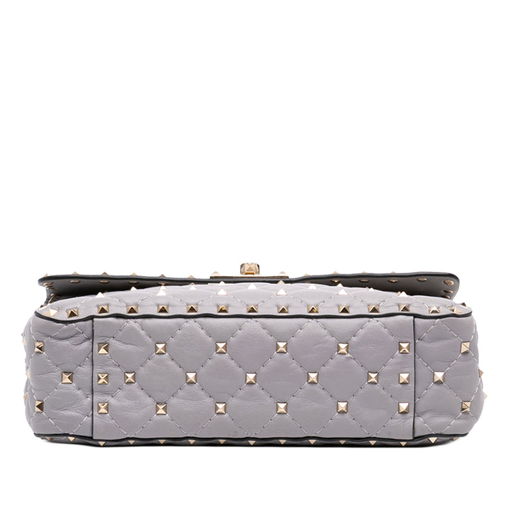 Valentino Rockstud Spike Sac Moyen Cuir nappa