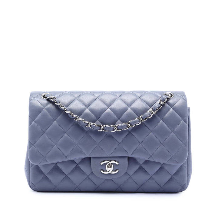 Chanel Jumbo Classic Cuir d’agneau Double rabat